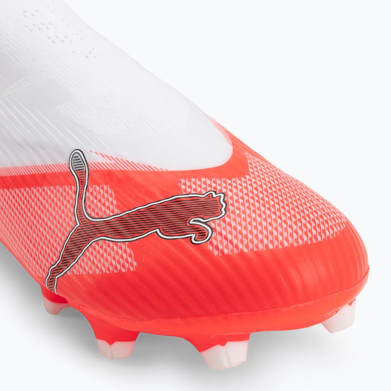 Children's football boots PUMA Ultra 7 Match LL FG/AG Jr ultra red/puma black/puma white 7