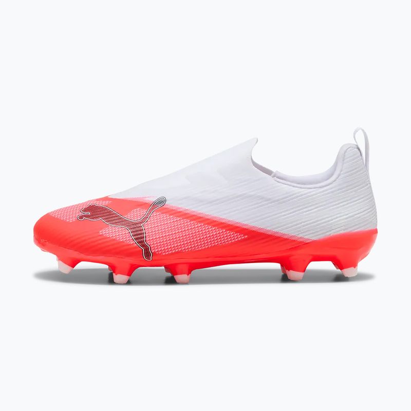Children's football boots PUMA Ultra 7 Match LL FG/AG Jr ultra red/puma black/puma white