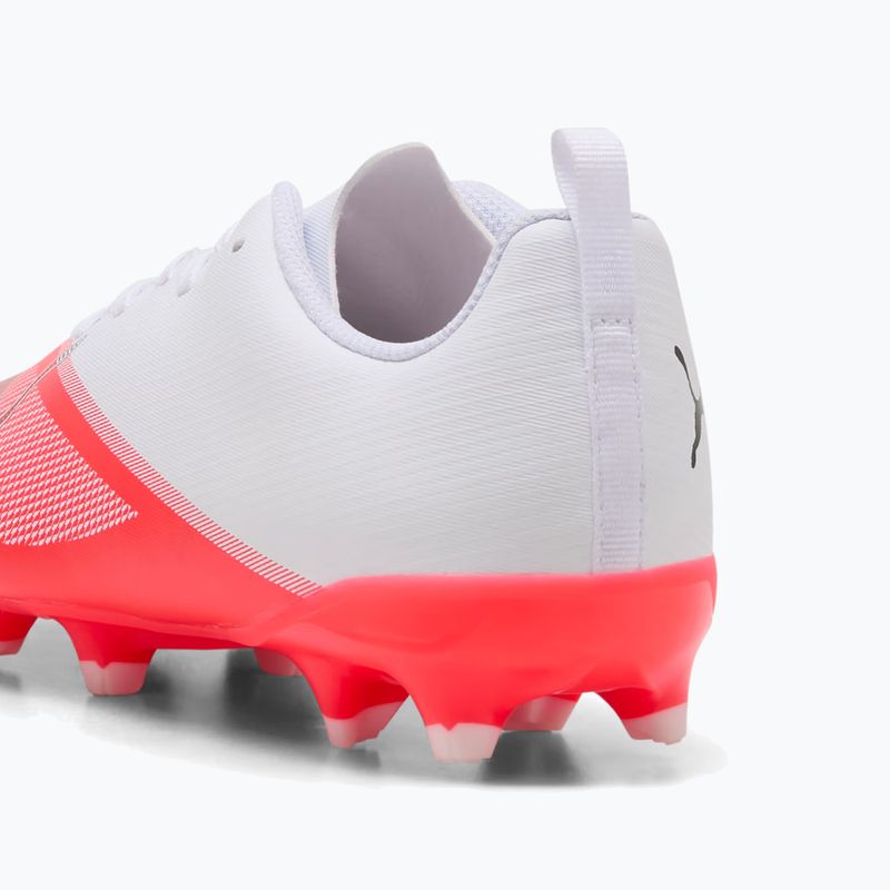 Children's football boots Puma Ultra 7 Play FG/AG Jr Ultra Red/Puma Black/Puma White 6