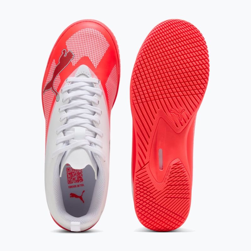 Children's football boots Puma Ultra 7 Play IT Jr Ultra Red/Puma Black/Puma White 5