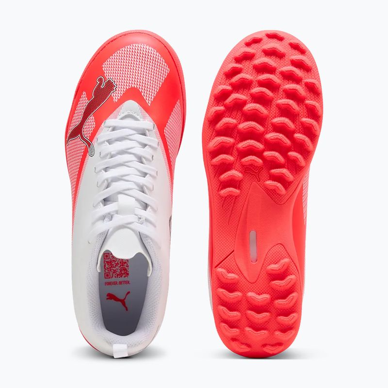 Children's football boots PUMA Ultra 7 Play TT Jr ultra red/puma black/puma white 3