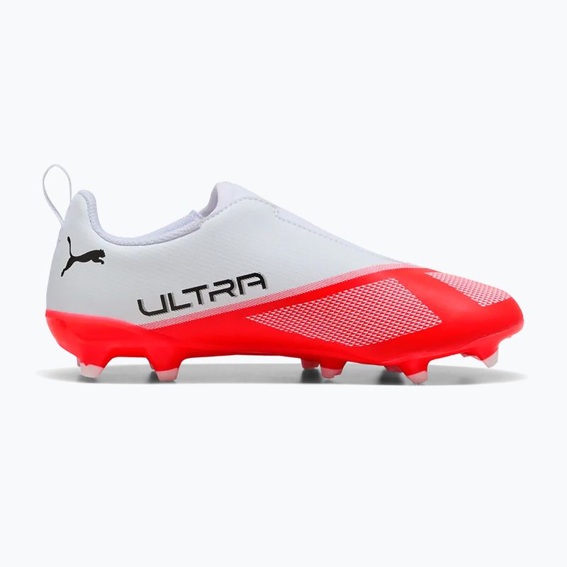 Children's football boots Puma Ultra 7 Play LL FG/AG Jr Ultra Red/Puma Black/Puma White 2