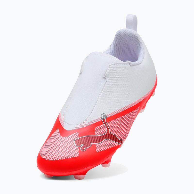 Children's football boots Puma Ultra 7 Play LL FG/AG Jr Ultra Red/Puma Black/Puma White 4
