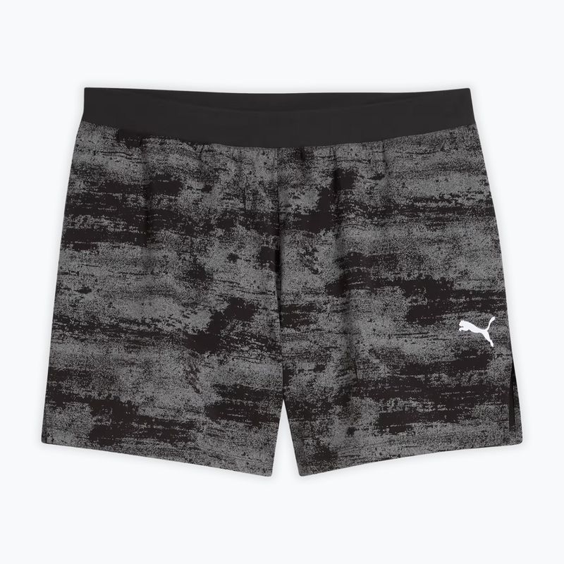 Men's running shorts PUMA Dreamrun 5" Brightstride AOP puma black 4