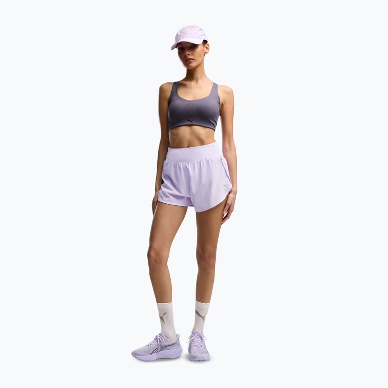 Women's running shorts PUMA Dream Run 3" DryCELL light lavender 2