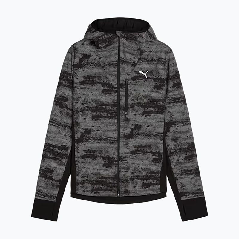 Men's running jacket PUMA Run Brightstride AOP Primaloft puma black 5