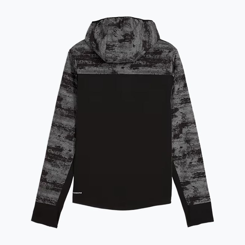 Men's running jacket PUMA Run Brightstride AOP Primaloft puma black 6