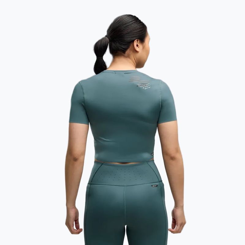Women's training shirt Puma Hyrox Pwrmode Crop herb garden 3