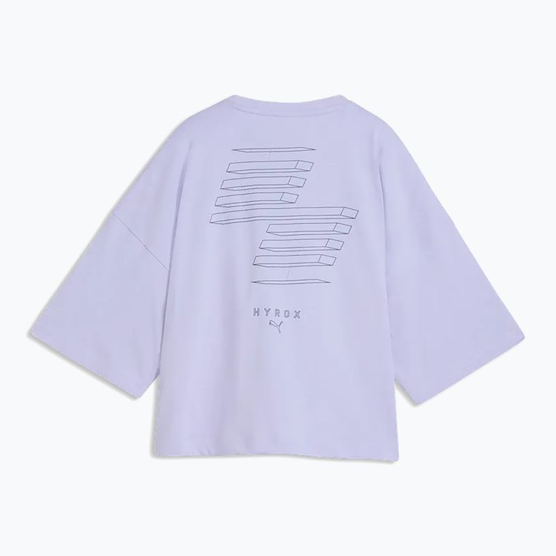 Women's training shirt Puma Hyrox Cropped Lifestyle light violet 5