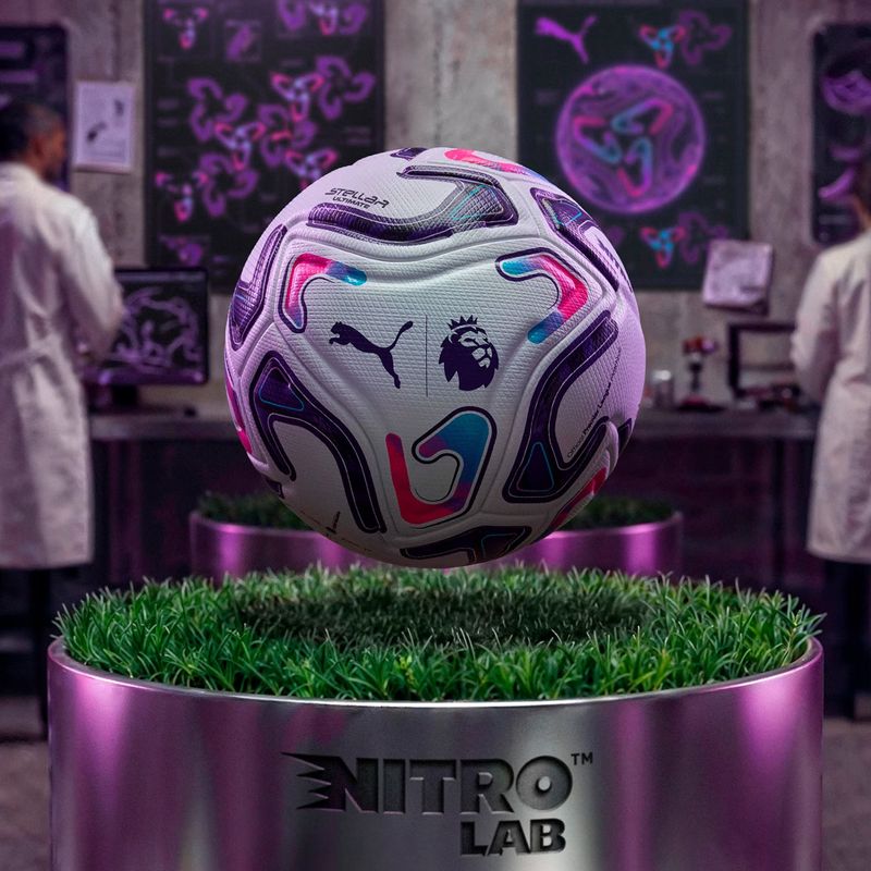Football PUMA Stellar Nitro Ultimate PL Reactivity puma white/red/purple/blue/pink 5