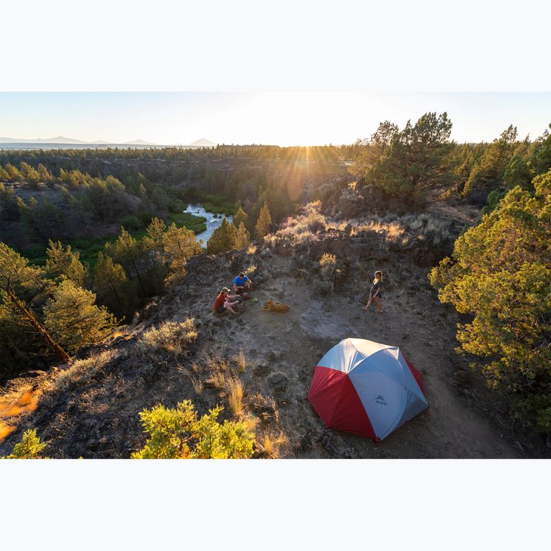 MSR Elixir 3 gray 3-person trekking tent 14