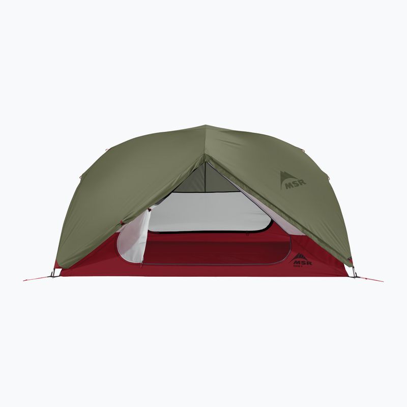 MSR Elixir 3 green 3-person trekking tent 3