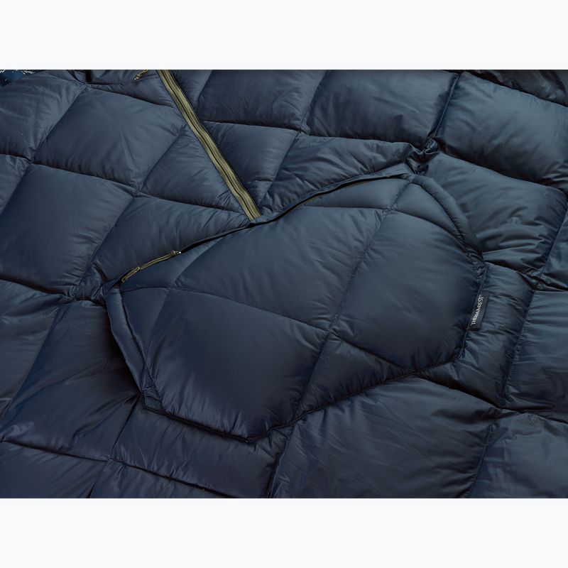 Therm-a-Rest Honcho Down hiking cape blue 2
