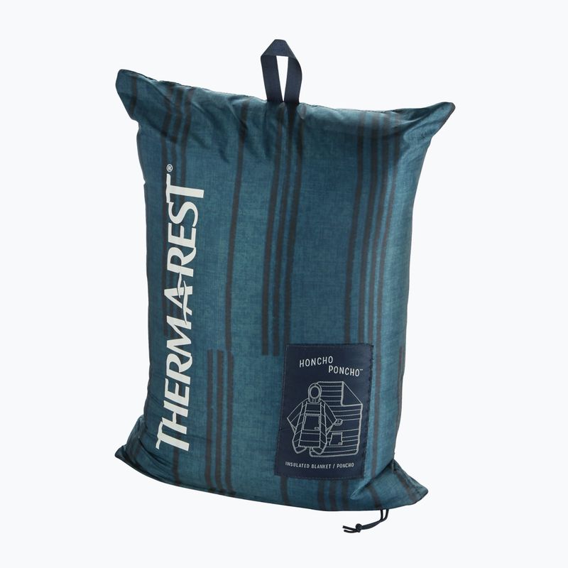 Therm-a-Rest Honcho blue print hiking cape 5