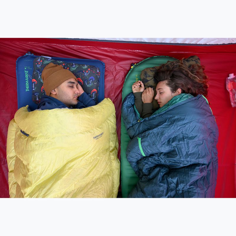 Therm-a-Rest BaseCamp R poseidon blue self-inflating mat 3