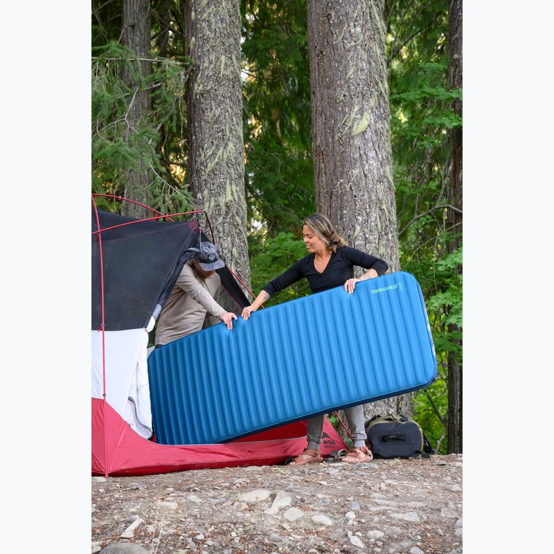 Therm-A-Rest self-inflating mat MondoKing 3D L blue 7