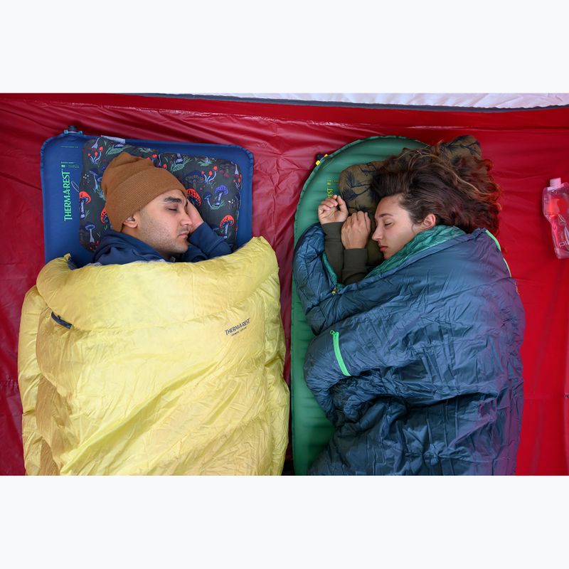 Therm-A-Rest BaseCamp L poseidon blue self-inflating mat 7