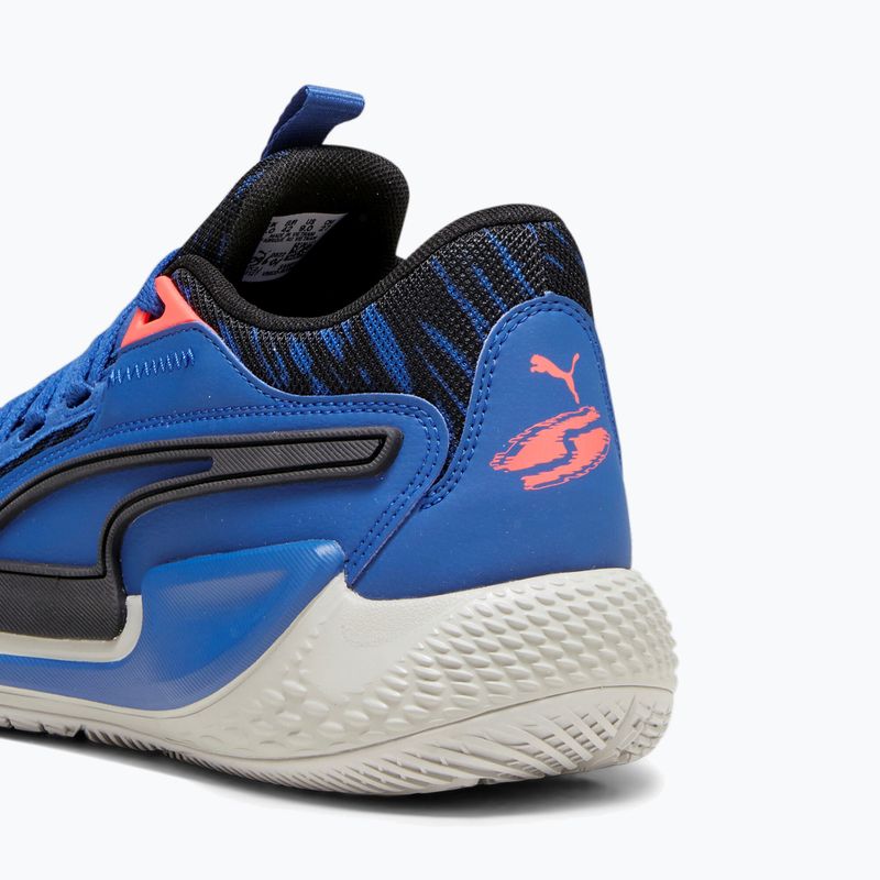 Men's basketball shoes PUMA Court Rider Chaos Clydes Closet clyde royal/harbor mist/puma black/fire orchid 10