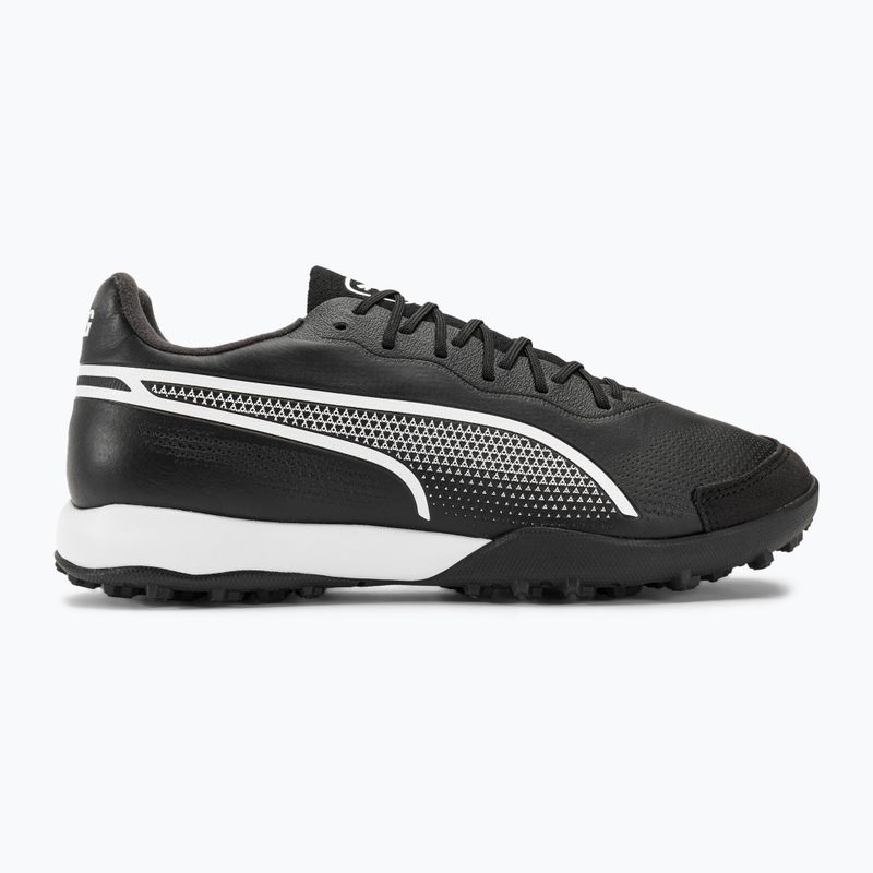 Men's football boots PUMA King Pro TT puma black/puma white 2