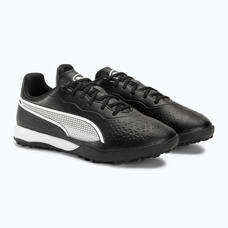 PUMA King Match TT men's football boots puma black/puma white 4