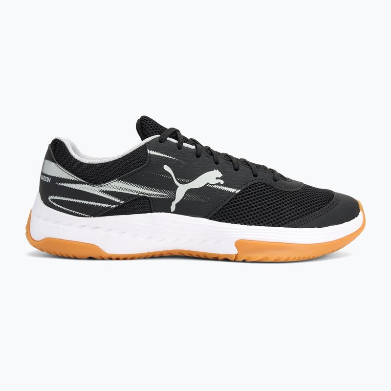 Men's indoor sports shoes PUMA Varion II puma black/cool light grey/yellow blaze/gum 2