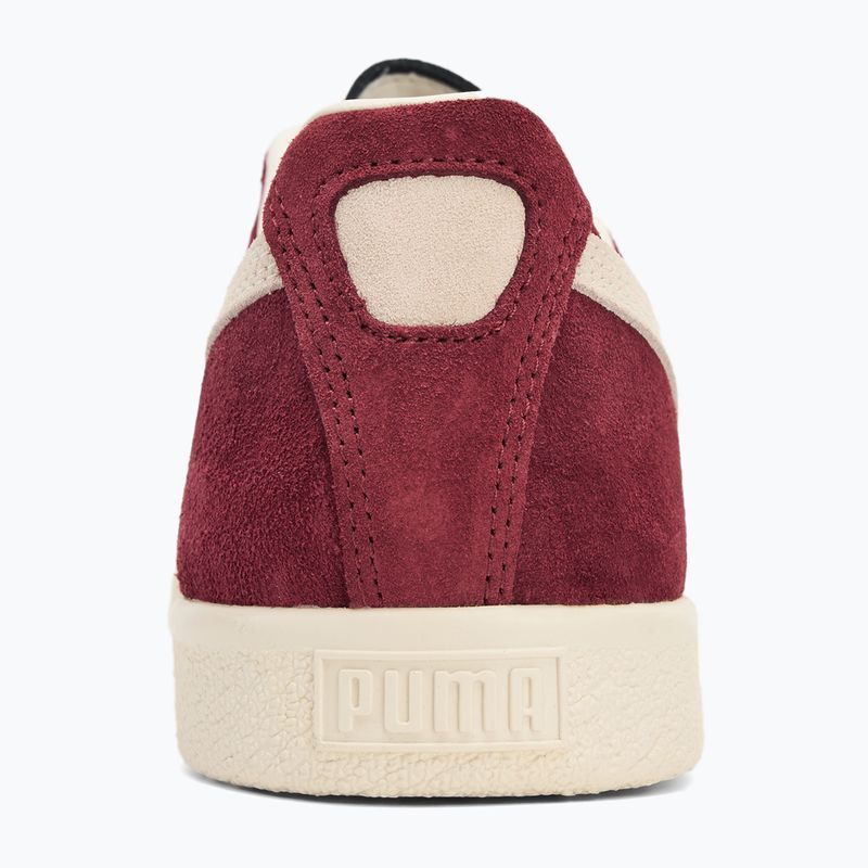 PUMA Clyde OG men's shoes dark jasper/frosted ivory 6