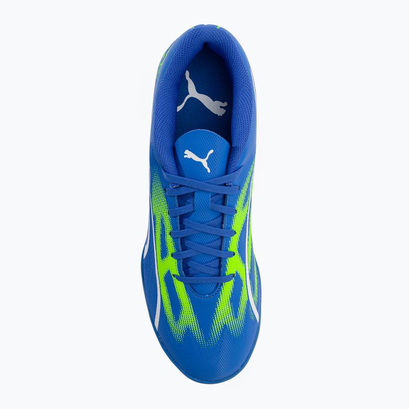 Men's football boots PUMA Ultra Play FG/AG ultra blue/puma white/pro green 6
