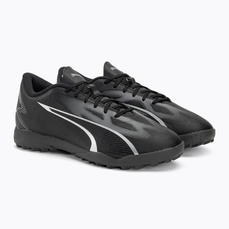 Men's football boots PUMA Ultra Play FG/AG puma black/asphalt 4