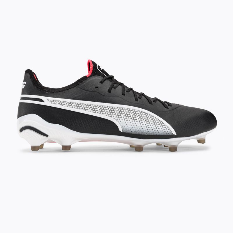 Men's football boots PUMA King Ultimate FG/AG puma black/puma white 2