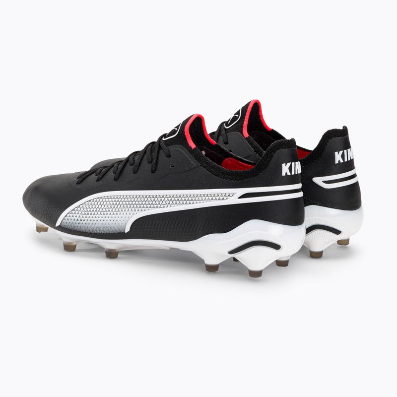 Men's football boots PUMA King Ultimate FG/AG puma black/puma white 3