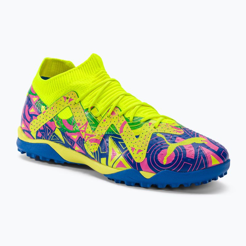 PUMA Future Match Energy TT men's football boots ultra blue/yellow alert/luminous pink
