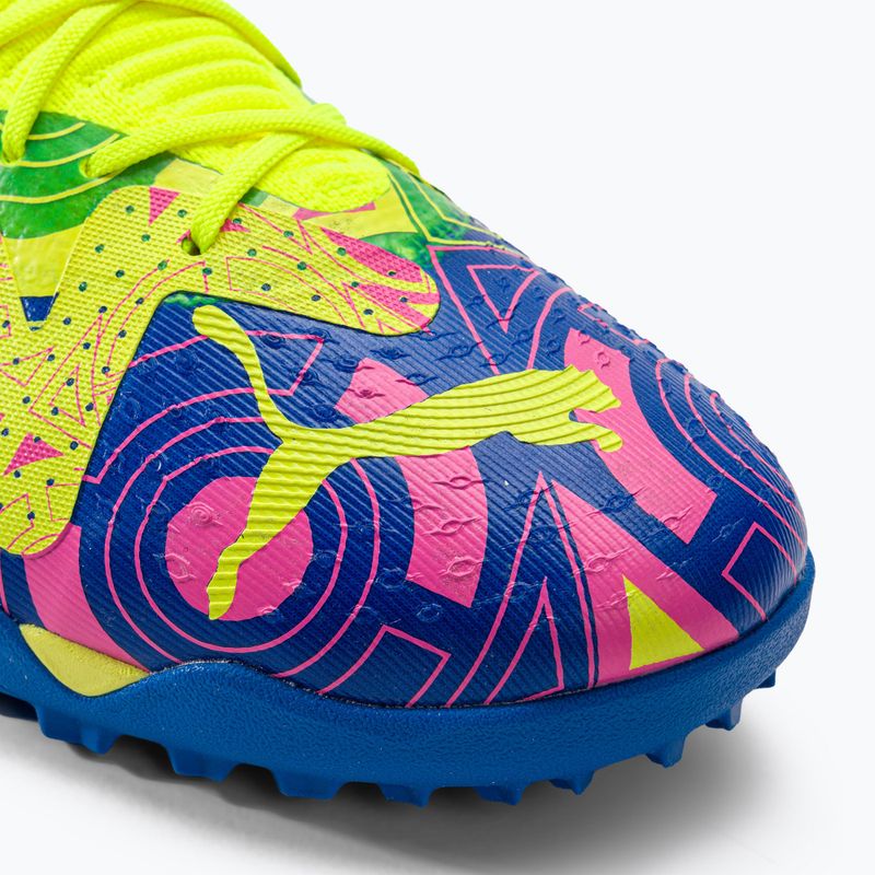 PUMA Future Match Energy TT men's football boots ultra blue/yellow alert/luminous pink 7