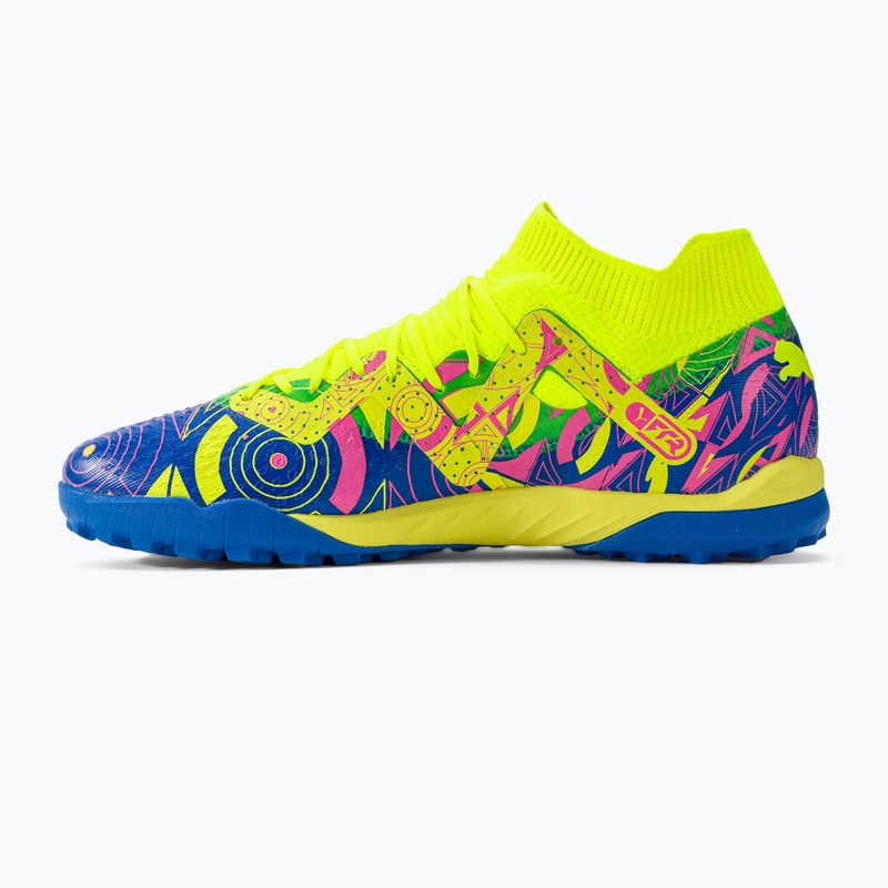 PUMA Future Match Energy TT men's football boots ultra blue/yellow alert/luminous pink 10
