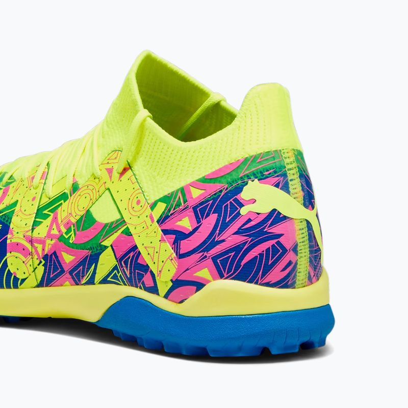 PUMA Future Match Energy TT men's football boots ultra blue/yellow alert/luminous pink 14
