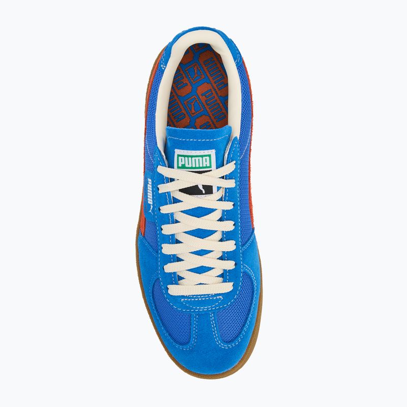 PUMA Super Team Handy men's shoes ultra blue/rickie orange 5