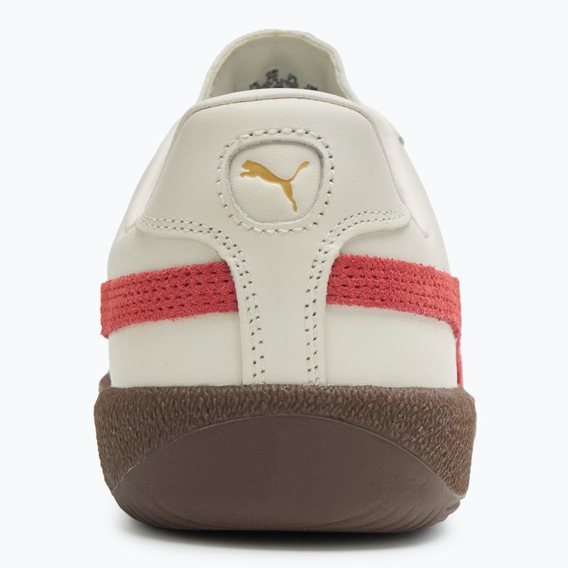 PUMA Army Trainer warm white/granola/astro red shoes 6