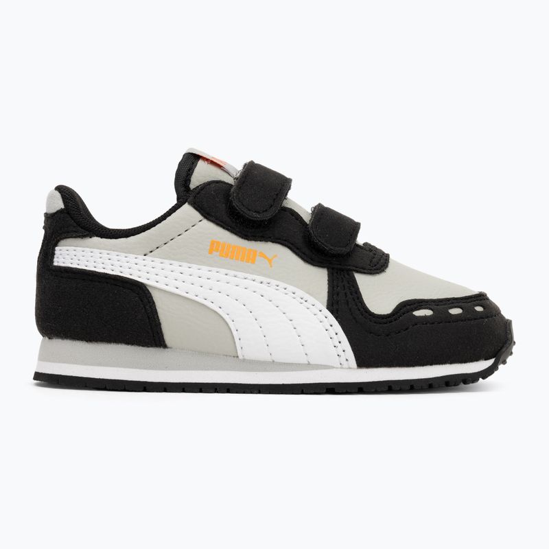 PUMA Cabana Racer SL 20 V Inf children's shoes ash gray/puma white/puma black 2