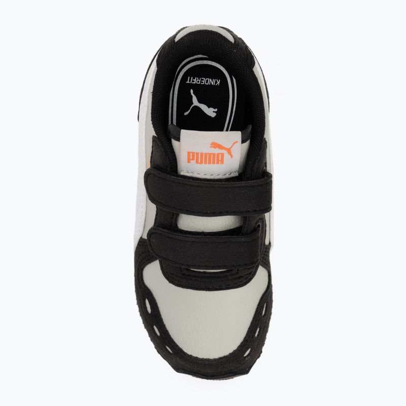 PUMA Cabana Racer SL 20 V Inf children's shoes ash gray/puma white/puma black 5