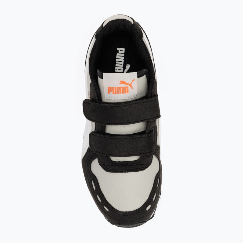 PUMA Cabana Racer SL 20 V PS junior shoes ash gray/puma white/puma black 5