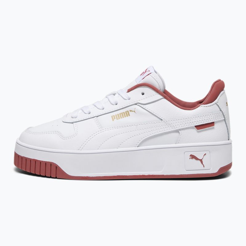 PUMA Carina Street women's shoes puma white/astro red 2