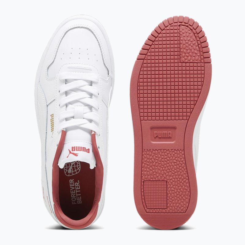 PUMA Carina Street women's shoes puma white/astro red 4