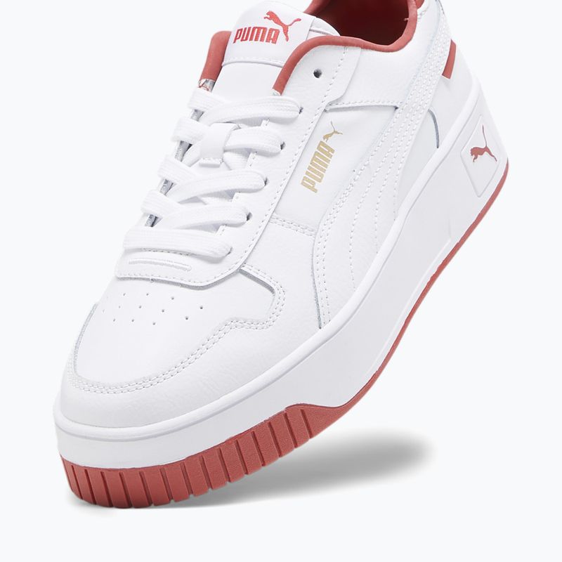 PUMA Carina Street women's shoes puma white/astro red 5