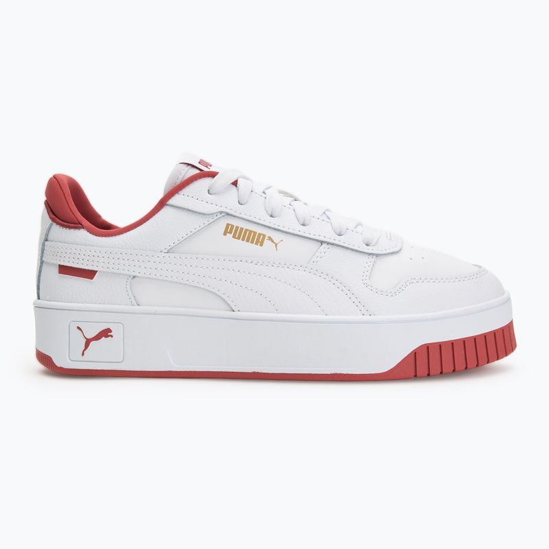 PUMA Carina Street women's shoes puma white/astro red 2