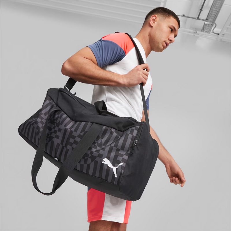 PUMA Individual Rise 44 l puma black/asphalt training bag 4