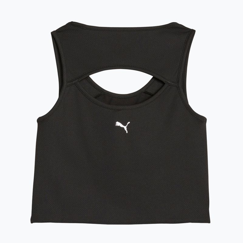 Women's training top PUMA Fit Skimmer Tank puma black 4