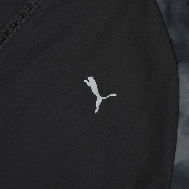 Women's running jacket Puma Run AOP Favorite Woven Jacket black 3