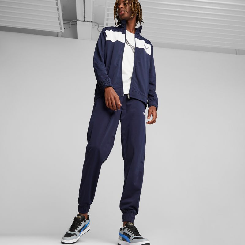 Men's PUMA Poly Suit tracksuit puma navy 4
