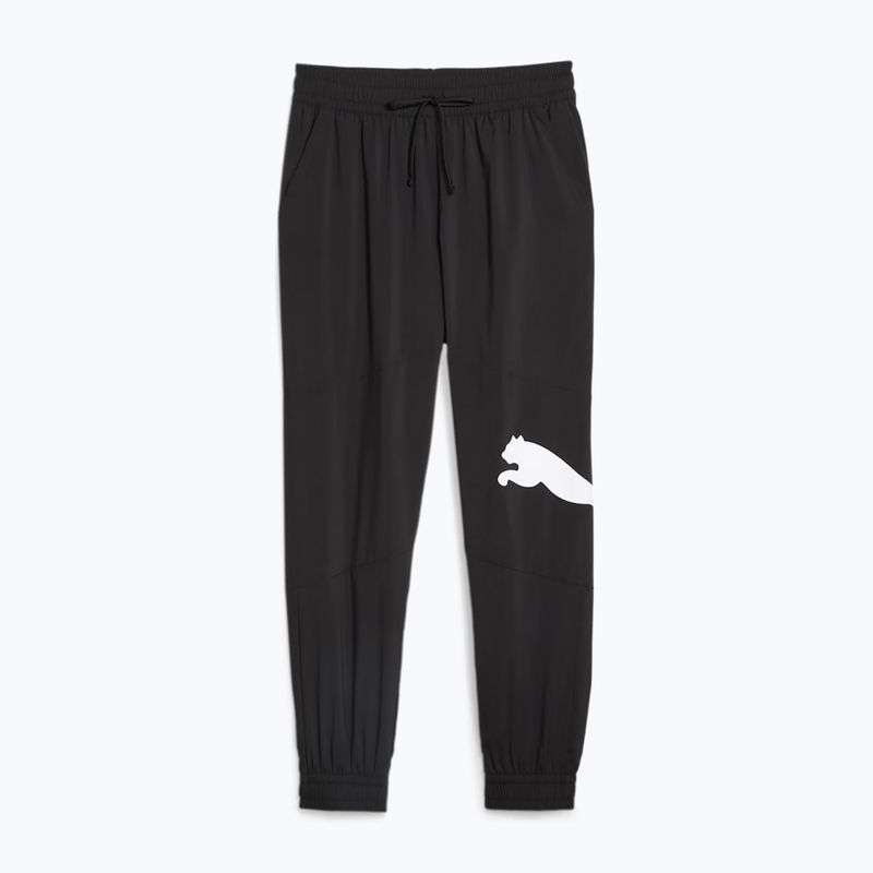 Men's training trousers PUMA Train All Day Big Cat Woven puma black/puma white