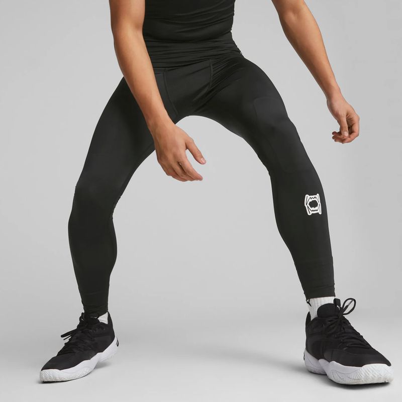 Men's basketball leggings PUMA Hoops Team Full Baselayer puma black 3