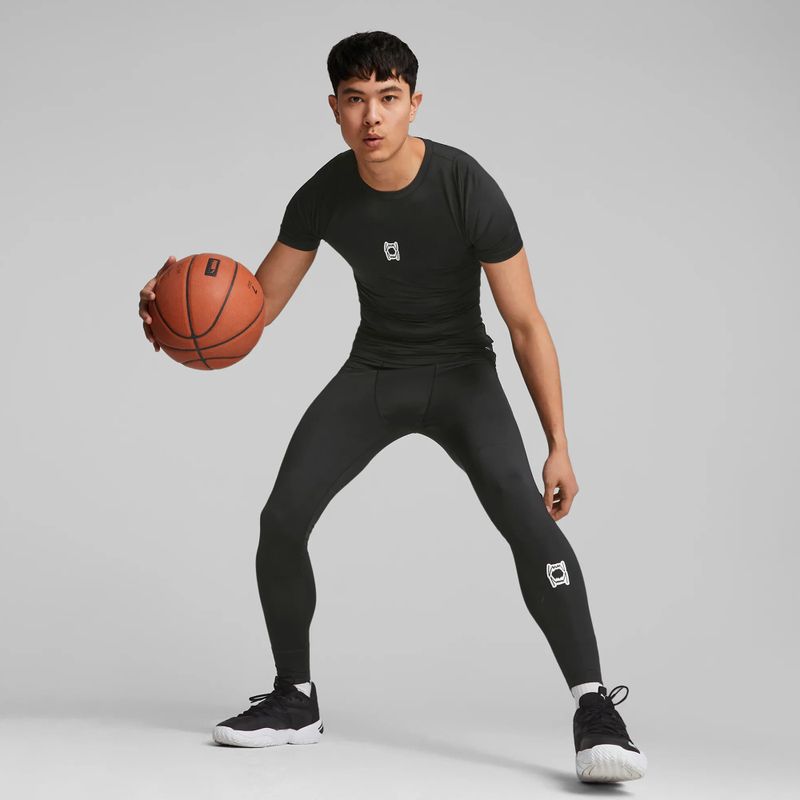 Men's basketball leggings PUMA Hoops Team Full Baselayer puma black 4